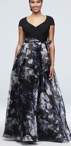 Davids bridal floral dress